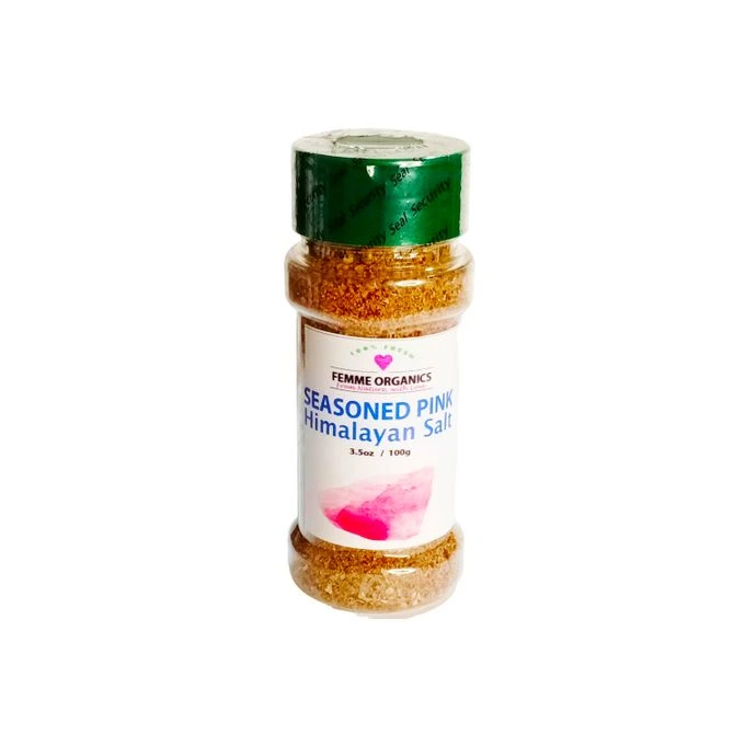 Femme Organics Seasoned Pink Himalayan Salt