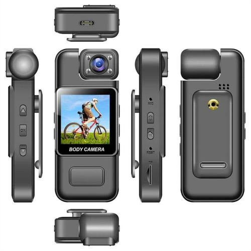 4K HD Mini Body Camera for Outdoor Sports and Riding Recording