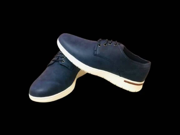 Men's Black Casual Lace-Up Shoes