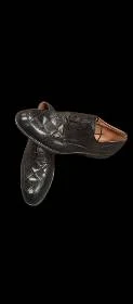 Men's Black Leather Loafers