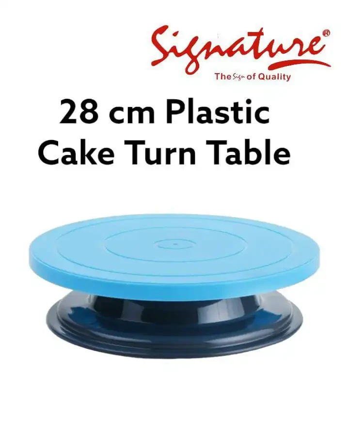 28 cm Plastic Cake Turntable
