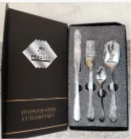24-Piece Stainless Steel Cutlery Set