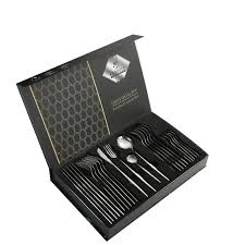 Stainless Steel Cutlery Set - 24 Pieces