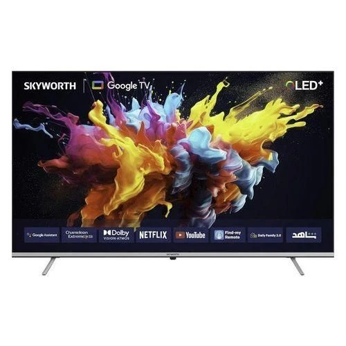 Skyworth 55Q6500G 55" QLED Smart TV - 4K UHD, Google TV, 2GB RAM, 32GB Storage, Dolby Vision