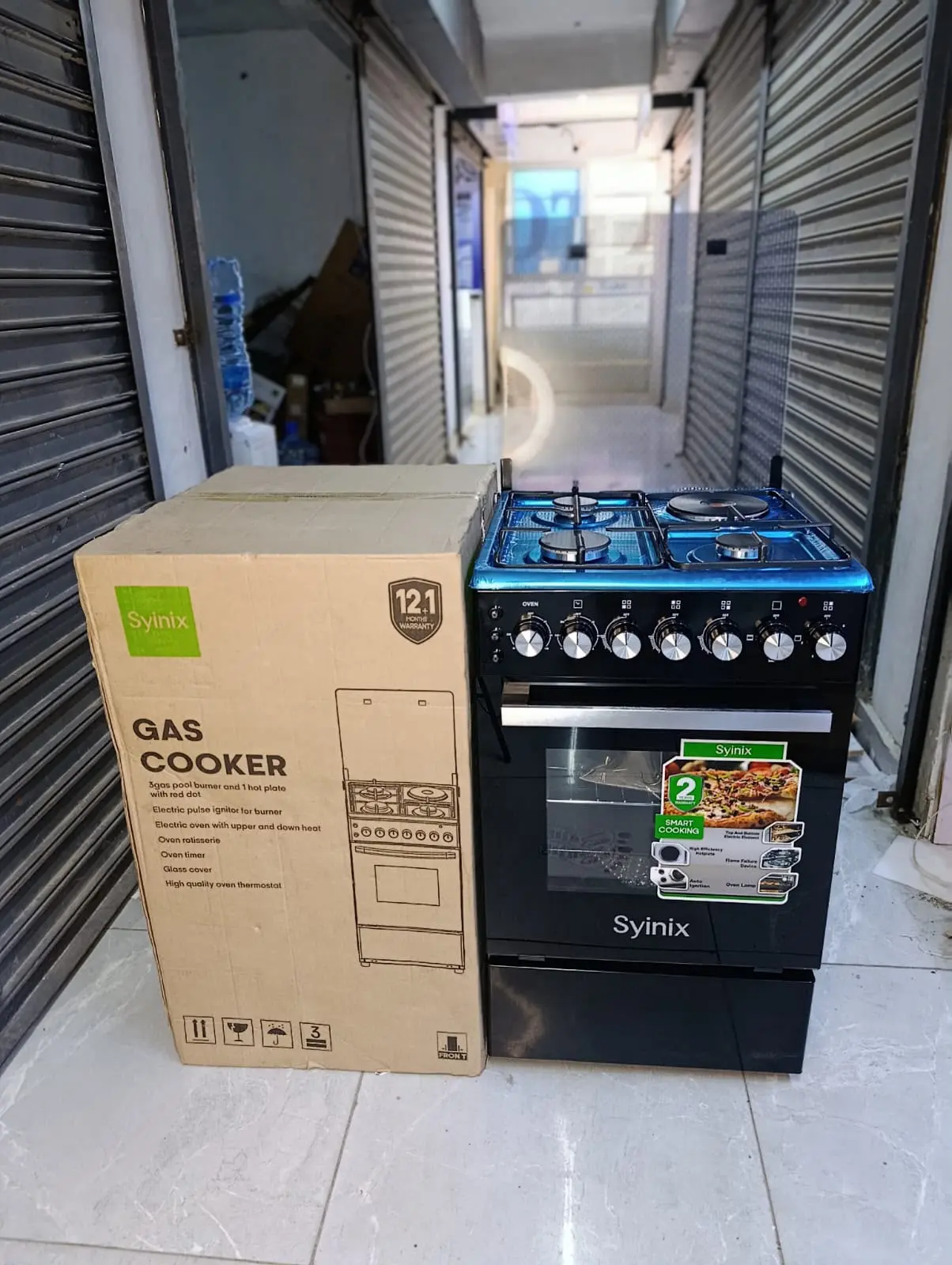 Freestanding Gas Cooker with Oven