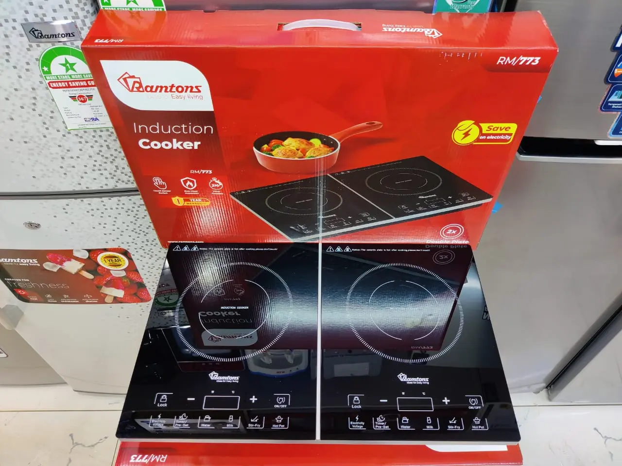 Double Induction Cooktop